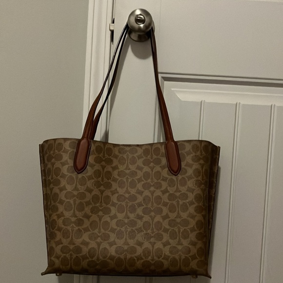 Coach Willow Canvas Tote Bag - Picture 8 of 14